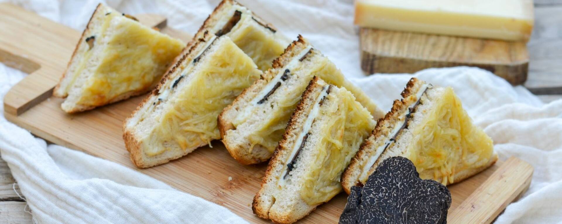 Noël | Recette provençal | Croque-monsieur | Truffe