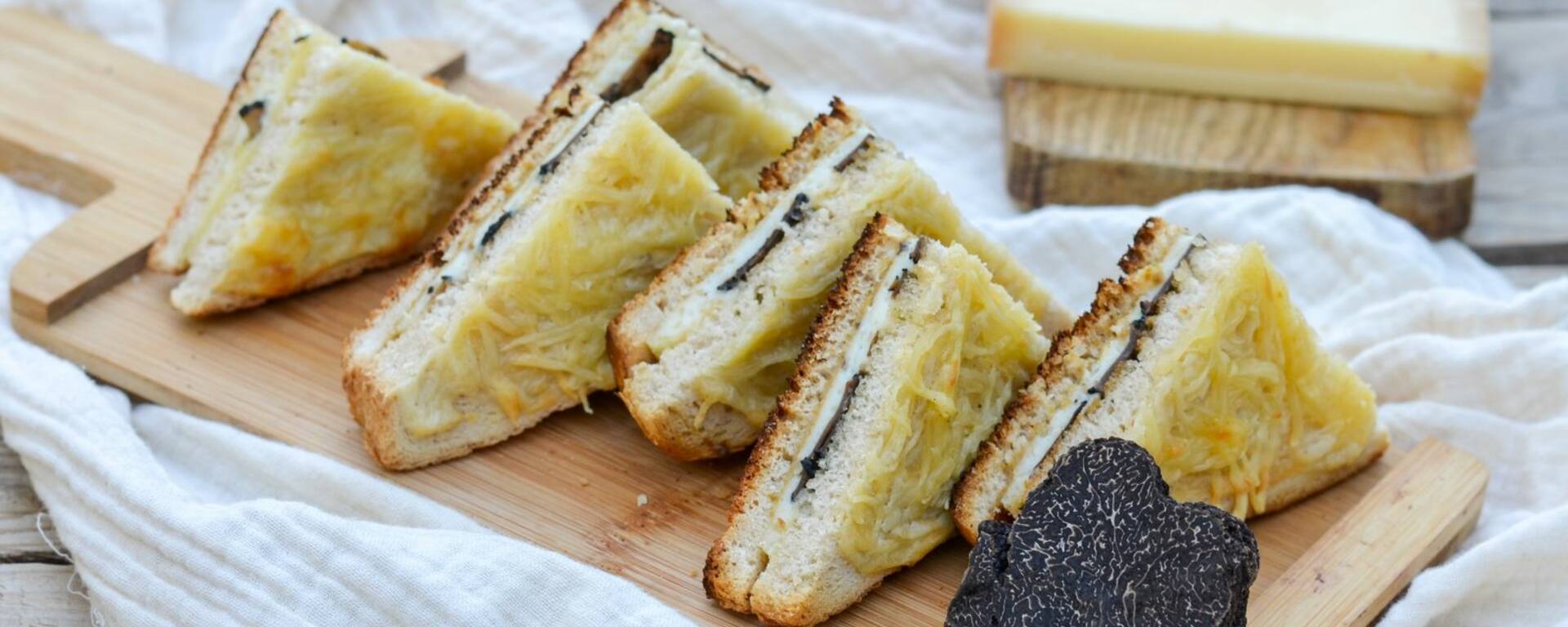 croque-monsieur à la truffe