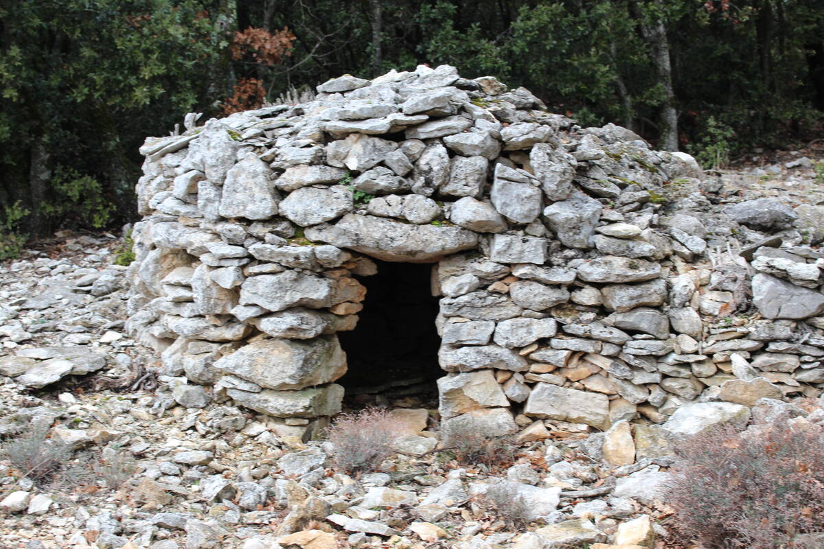 Borie dans les Monts de Vaucluse