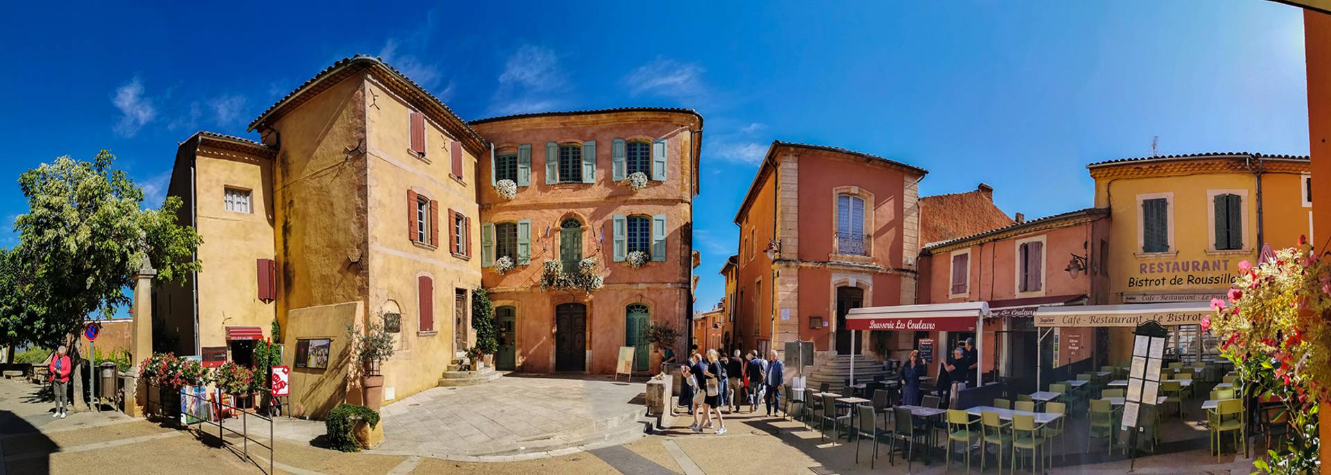 Roussillon |Plus beaux village de France | Maison | Façades colorées | Village 