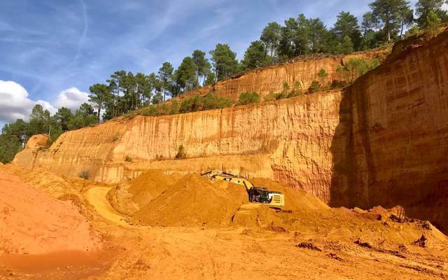 Ocres en Luberon | Carrière d'Ocre | Société des Ocres de France à Apt