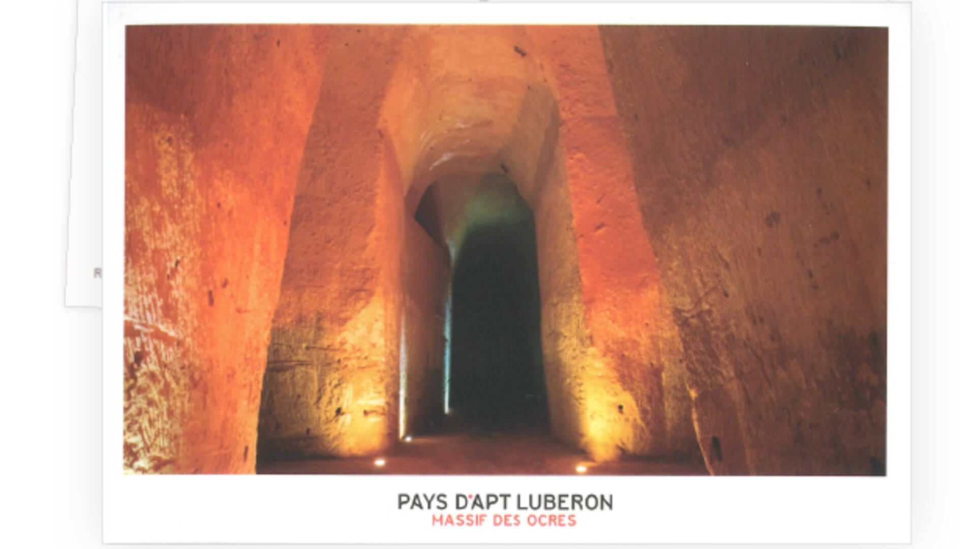 Carte postale des Mines de Bruoux à Gargas