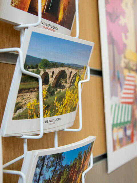 Espace boutique souvenir du Luberon