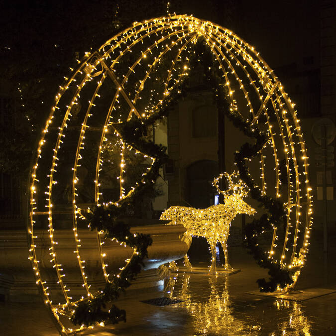 noel | illumination | lumiere | renne