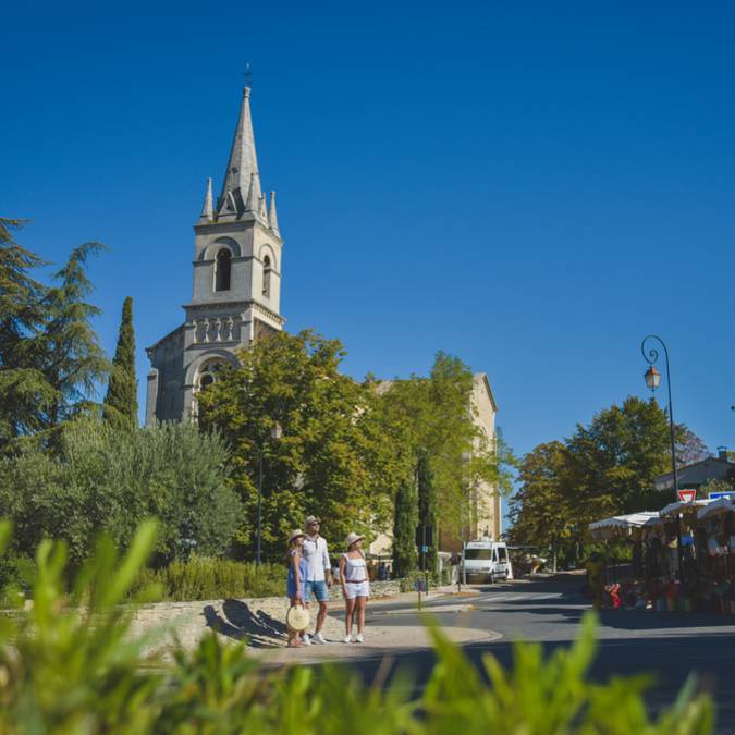Village de Bonnieux | Eglise neuve | village du Luberon