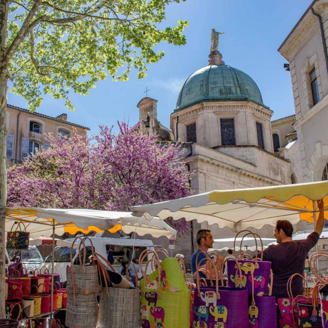 Marché provençal d'Apt 