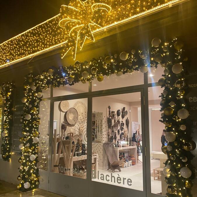 décoration noël vitrine
