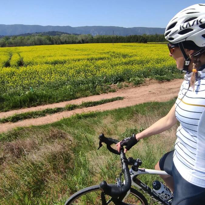cycliste | paysage | vélo
