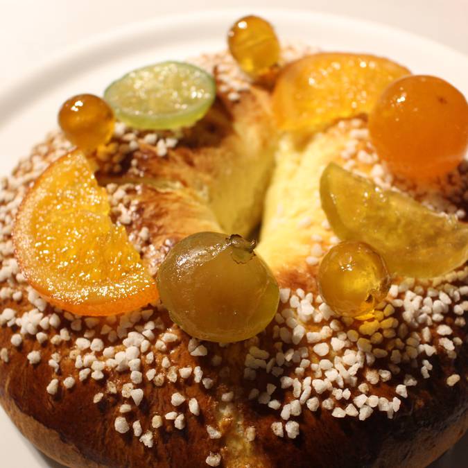 Décoration Fruits confits Gâteau des Rois