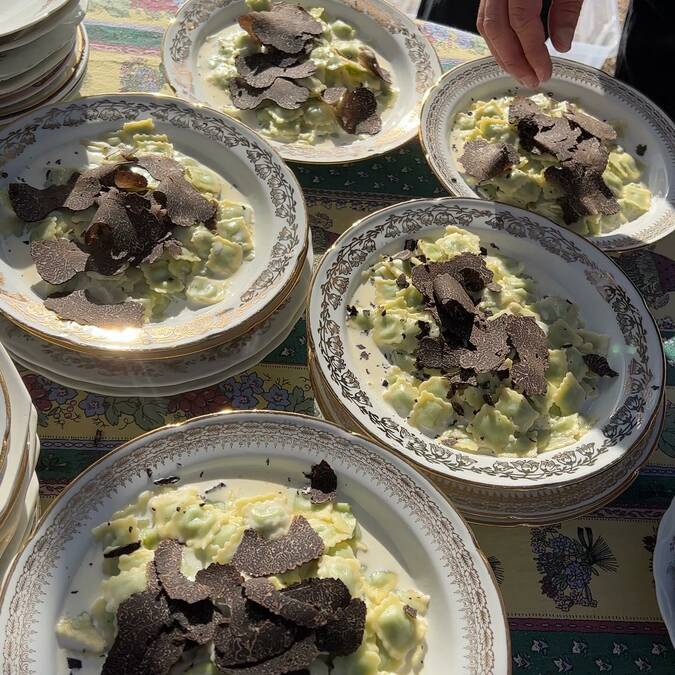 Ravioles aux truffes