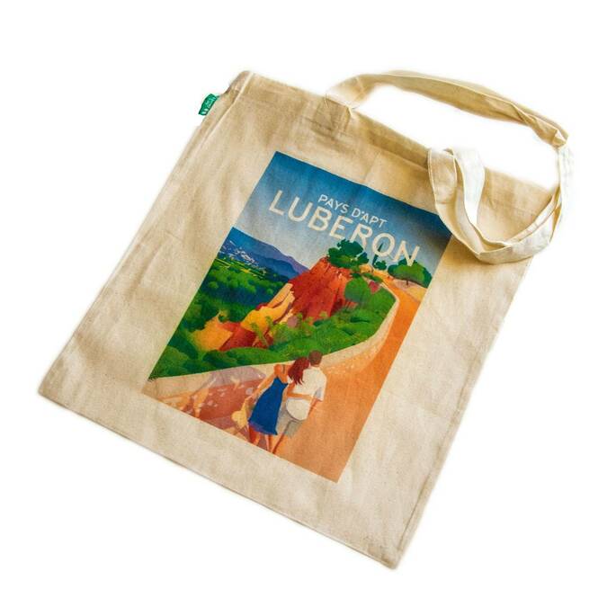 Sac visuel Vintage Sentier des Ocres de Roussillon