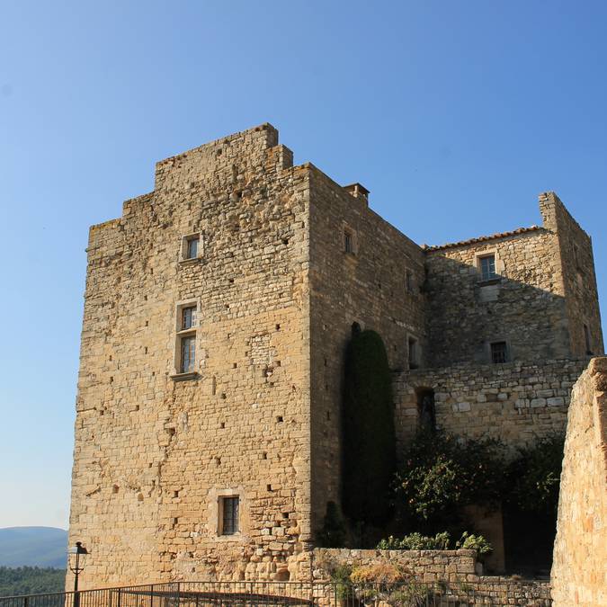 Coucher de soleil | Château | Caseneuve | Provence 