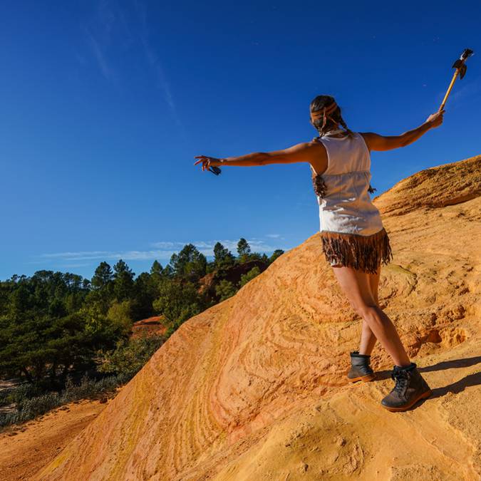 Colorado Provençal | Rustrel | Ocres du Luberon | Indiens 