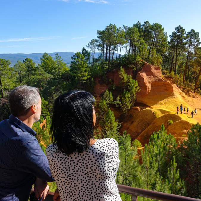 Sentier des Ocres | Ocres du Luberon | Roussillon | Plus beaux villages de France