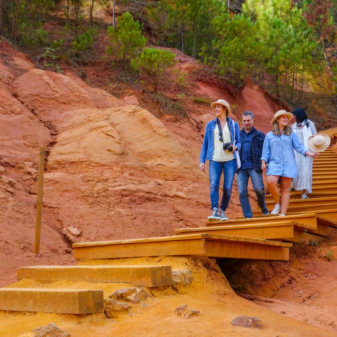 Sentier des Ocres | Ocres du Luberon | Roussillon | Plus beaux villages de France