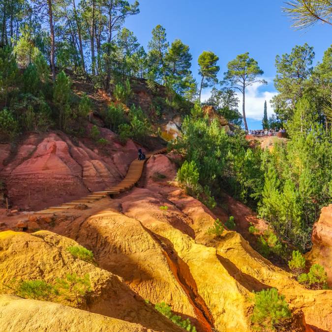 Sentier des Ocres | Ocres du Luberon | Roussillon | Plus beaux villages de France