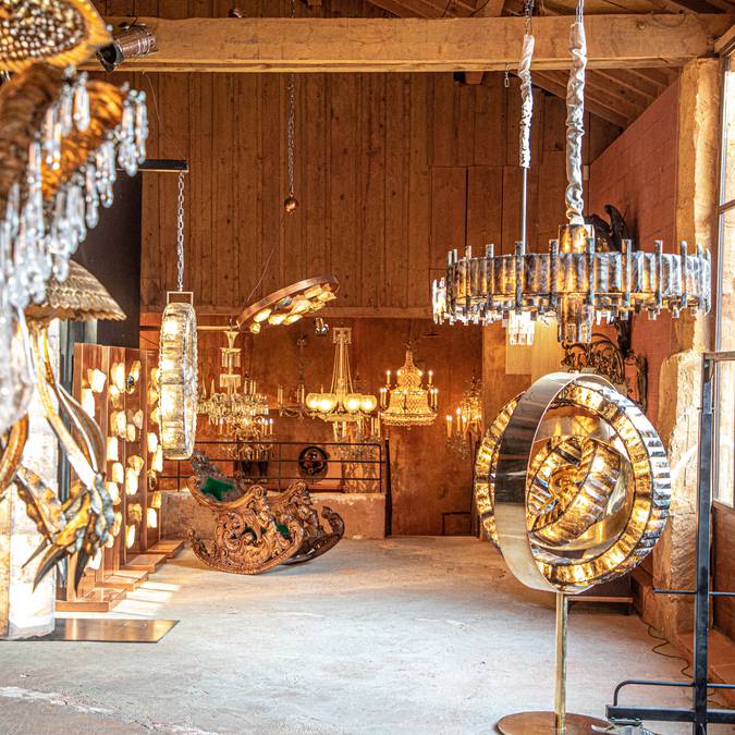 Mathieu Lustrerie |Atelier | Entreprise Patrimoine Vivant | Lustre