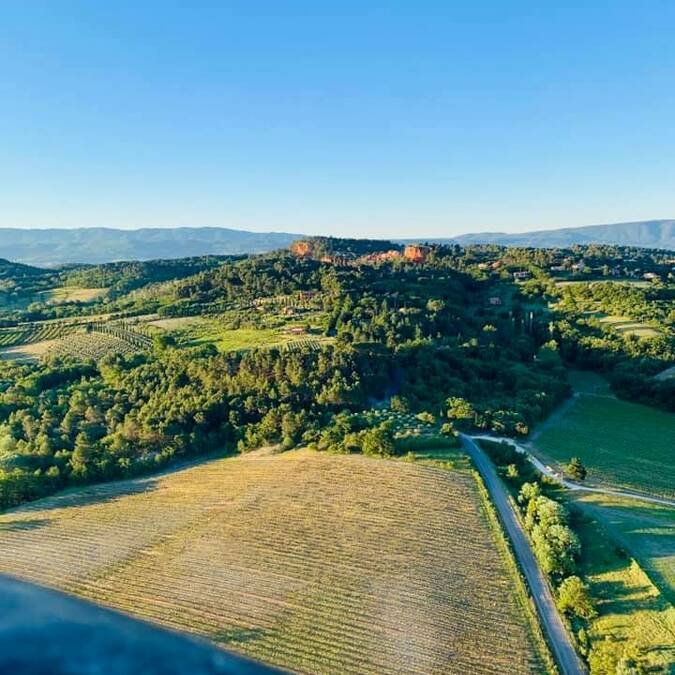 Montgolfère | Ocres | Luberon | Nature