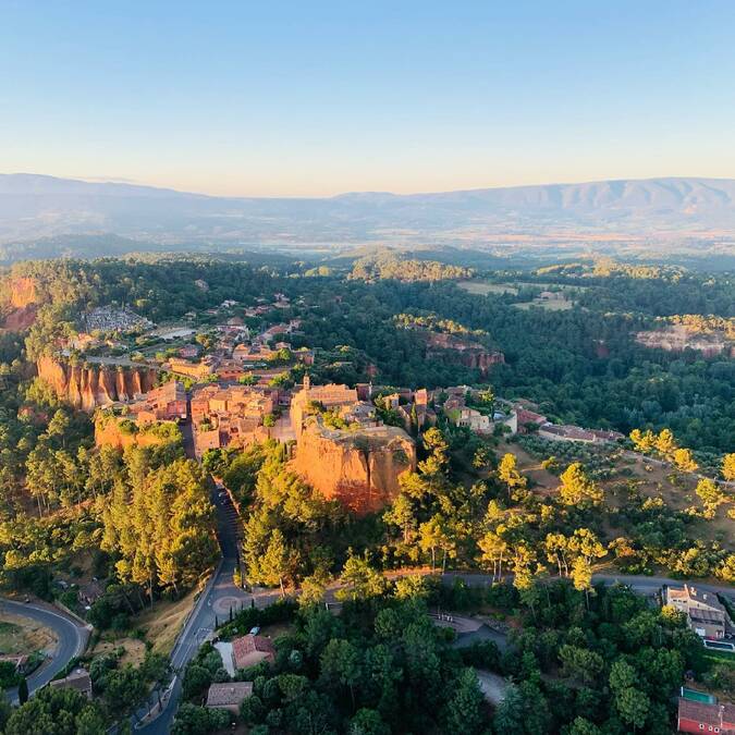 Montgolfère | Ocres | Luberon | Roussillon