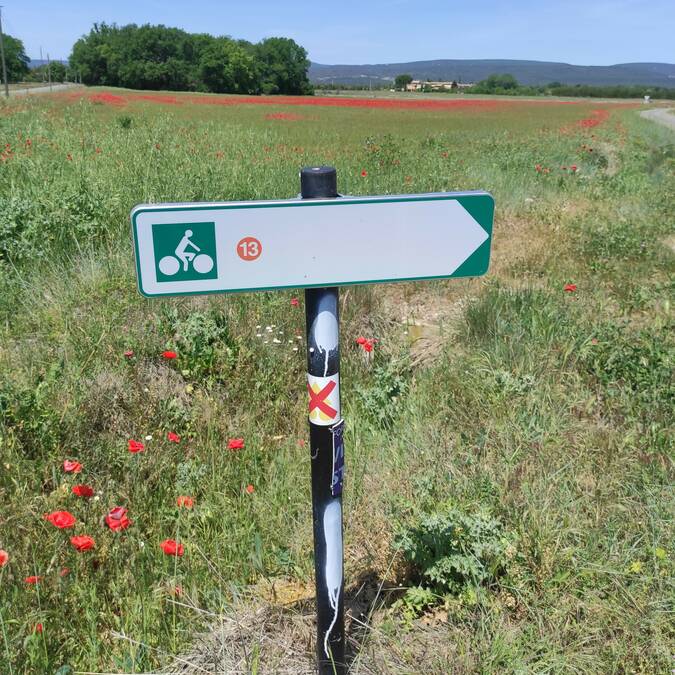 panneau | signalétique | vélo