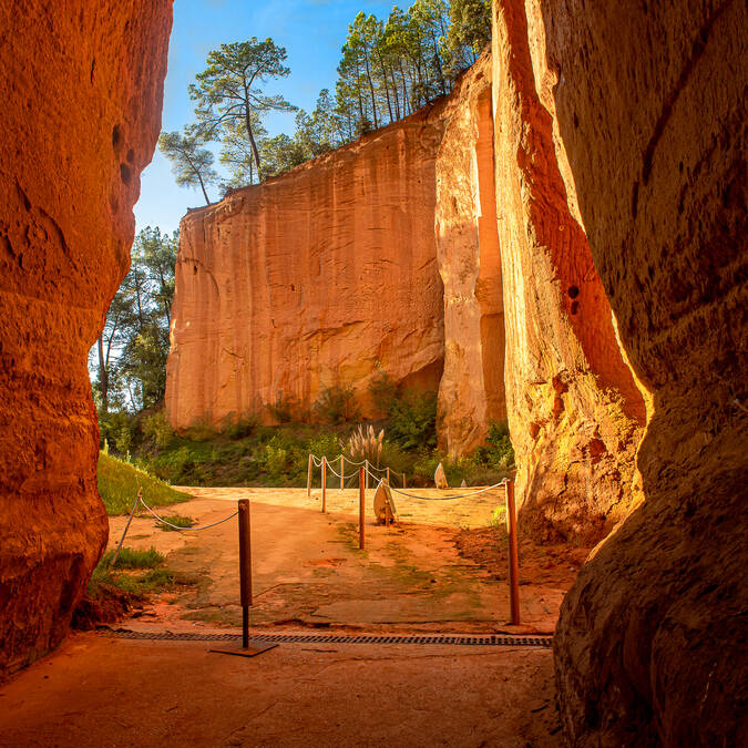 Mines de Bruoux | Carrières d'ocre