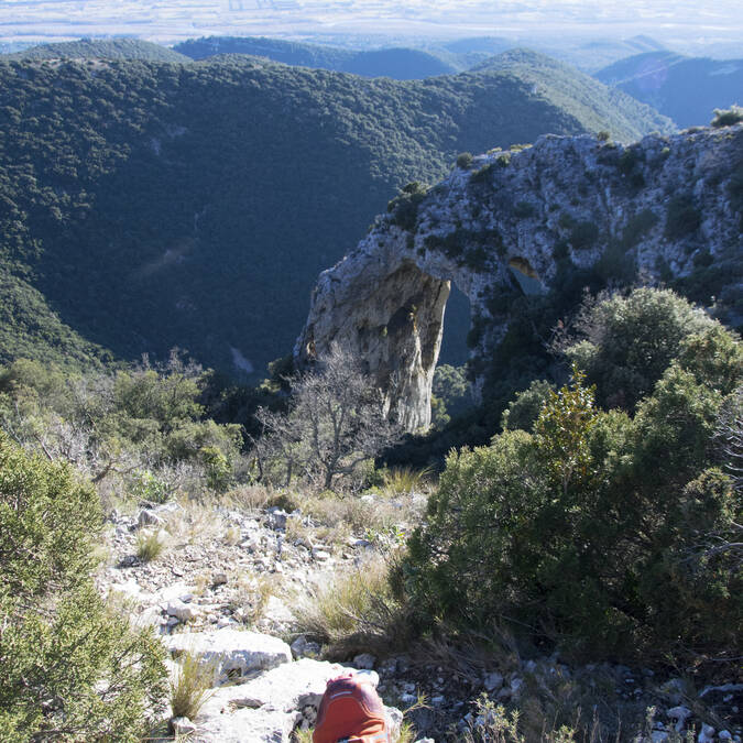 randonnée | vue | baskets