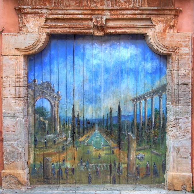 Village de Roussillon en Provence 