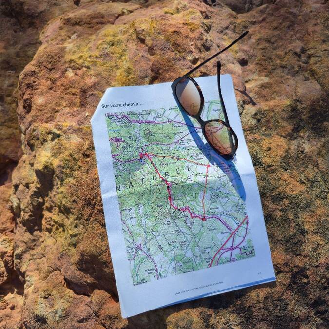 balade | ocre  | carte