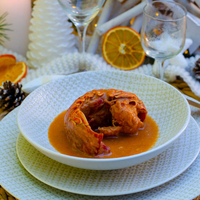 langoustes à l'armoricaine