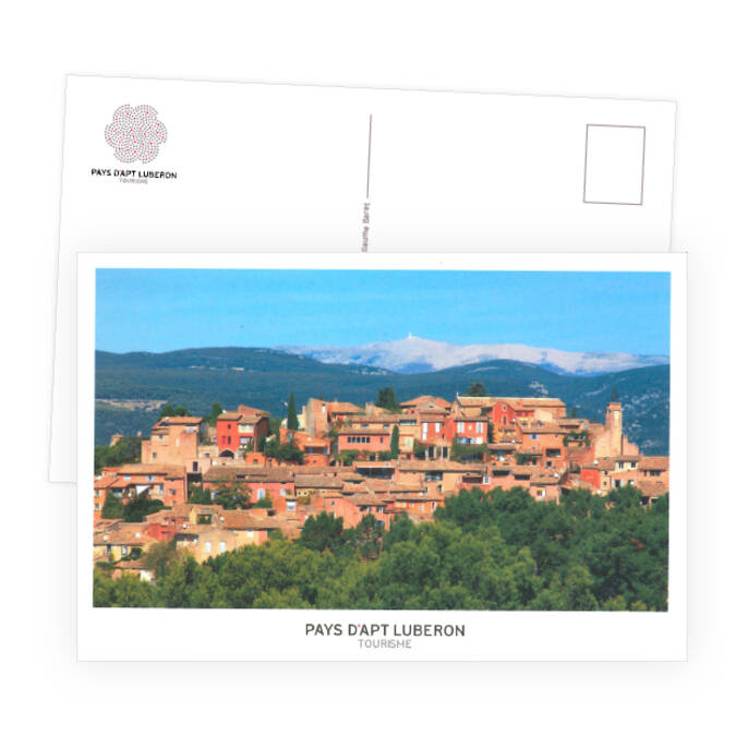 Carte postale Village de Roussillon